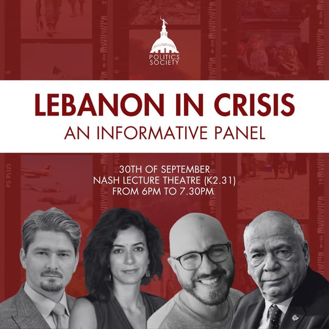 Lebanon in Crisis - An Informative Panel