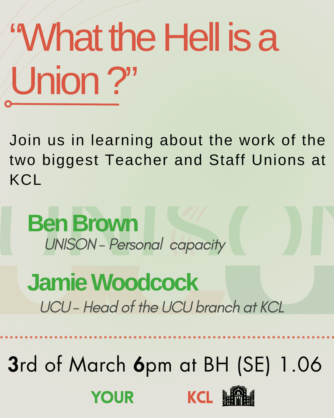 "What the Hell is a Union?"